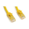 Startech N6PATCH3YL 3FT CAT6 ETHERNET CABLE YELLOW 100W POE