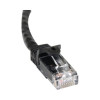 Startech N6PATCH50BK 50FT CAT6 ETHERNET CABLE BLACK 100W POE