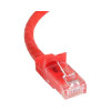 Startech N6PATCH50RD 50FT CAT6 ETHERNET CABLE RED 100W POE