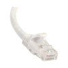Startech N6PATCH50WH 50FT WHITE CAT6 ETHERNET CABLE SNAGLESS RJ45 UTP PATCH CABLE CORD