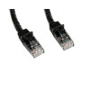 Startech N6PATCH75BK 75FT BLACK CAT6 ETHERNET CABLE SNAGLESS RJ45 UTP PATCH CABLE CORD