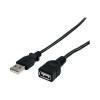 Startech USBEXTAA3BK 3 FT BLACK USB 2.0 EXTENSION CABLE A TO A - M/F