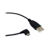 Startech UUSBHAUB1RA CHARGE AND SYNC MICRO USB DEVICES, EVEN IN TIGHT SPACES - 1FT USB TO MICRO CABLE