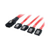 Startech SAS8087S450 STORAGE CABLE - 1-SFF-8087 (36 PIN, INTERNAL MINI-SAS) LEFT CONNECTOR - MALE LEF