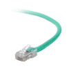Belkin A3L791-01-GRN-S 1FT CAT5E PATCH CABLE GREEN RJ45M/RJ45M SNAGLESS