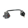 Startech PAC101 1FT SHORT EXTENSION CORD NEMA 5-15R TO 5-15P POWER MONITOR CABLE