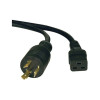 Eaton P040-006 POWER CORD - POWER NEMA L6-20 - MALE LEFT GENDER - C19 - FEMALE RIGHT GENDER - 6