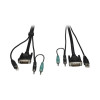Eaton P759-006 EATON TRIPP LITE SERIES DVI / USB / AUDIO KVM CABLE KIT, 6 FT. (1.83 M) - LIFETI