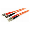 Startech FIBLCST10 10M MULTIMODE FIBER OPTIC CABLE OM1 LC/ST 10G LSZH FIBER CABLE