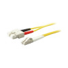 Addon ADD-SC-LC-1M9SMF 1M SINGLEMODE FIBER OPTIC LC/SC 9/125 DUPLEX CABLE