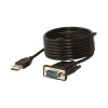 Sabrent CB-FTDI 6FT USB2.0 TO SER DB9 9PIN RS232 FTDI ADAPTER CABLE