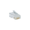 Eaton N030-100 EATON TRIPP LITE SERIES RJ45 PLUGS FOR ROUND SOLID / STRANDED CONDUCTOR 4-PAIR C