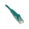 N201-015-GN 15FT CAT6 PATCH CABLE M/M GREEN GIGABIT MOLDED SNAGLESS PVC RJ45