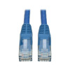 EATON TRIPP LITE SERIES CONNECTIVIT N201-006-BL 6FT CAT6 PATCH CABLE M/M BLUE GIGABIT MOLDED SNAGLESS PVC RJ45