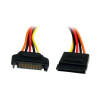 Startech SATAPOWEXT12 12IN SATA POWER EXTENSION CABLE CABLE MALE TO FEMALE 15 PIN SATA