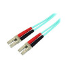 Startech A50FBLCLC1 1M MULTIMODE FIBER OPTIC CABLE OM3 LC/LC 50/125 LSZH FIBER CABLE