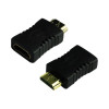 4XHDMIMF HDMI A MALE TO HDMI A FEMALE ADAPTER 1080P 3D HDTV