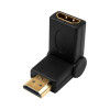 4xem 4XHDMIMFSWIVEL HDMI MALE HDMI FEMALE SWIVEL PORT SAVER ADAPTER HDTV 720P