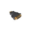 4xem 4XHDMIDVIMFA HDMI TO DVI ADAPTER M TO F SINGLE LINK HDMI MALE TO DVI