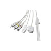 4XEM 4X30PINAV 30PIN TO RCA COMPOSITE AUDIO VIDEO CABLE USB IPHONE IPAD IPOD