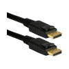 Qvs DP-06 6FT DISPLAY PORT MALE TO MALE DIGITAL A/V CABLE WITH LATCHES