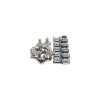 4XEM 4XM6CAGENUTS 50PK M6 SCREWS AND CAGE NUTS