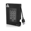 Apricorn A25-3PL256-500F 500GB FORTRESS FIPS PORTABLE USB HDD HW ENCRYPTED