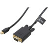Startech MDP2VGAMM6B 6FT MINI DISPLAYPORT TO VGA CABLE ACTIVE