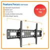 EATON TRIPP LITE SERIES MASTER-POWE DWT4585X WALL MONITOR TV MOUNT 45-85IN TILT FLAT SCREEN DISPLAYS 200LBS