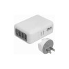 4xem 4XUSBCHARGER4 4PORT 2.1A WALL CHARGER FOR APPLE IPHONE IPAD IPOD SAMSUNG