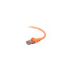Belkin A3L980-03-ORG-S 3FT CAT6 ORANGE SNAGLESS PATCH CABLE RJ45 M/M