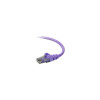 Belkin A3L980-05-PUR-S CAT6 SNAGLESS PATCH CABLE/ RJ45M/RJ45M/ 5 PURPLE