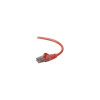 Belkin A3L980-05-RED-S 5FT CAT6 RED PATCH CABLE SNAGLESS