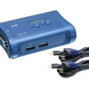 Trendnet TK-207K 2PORT USB KVM SWITCH KIT 4FT KVM CABLES 2X