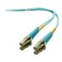Belkin F3F004-01M CABLE,FIBER,LC/LC,1M,LO MULTIMODE,AQUA,50/125,OM4