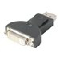 Addon DISPLAYPORT2DVIADPT ADDON DISPLAYPORT MALE TO DVI-I (29 PIN) FEMALE BLACK ADAPTER
