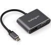 Startech CDP2VGAW CONNECT YOUR MACBOOK, CHROMEBOOK OR LAPTOP WITH USB-C TO A VGA MONITOR OR PROJEC