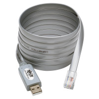 Eaton U209-006-RJ45-X USB TO RJ45 ROLLOVER CABLE M/M CISCO SERIAL USB TYPE-A TO RJ45