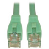 EATON TRIPP LITE SERIES CONNECTIVIT N261-005-AQ 5FT CAT6 CAT6A PATCH CABLE 10G AUGMENTED SNAGLESS RJ45 M/M AQUA
