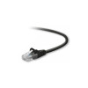 Belkin A3L791-03-BLK-S 3FT CAT5E BLACK PATCH CORD SNAGLESS ROHS