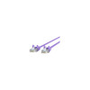 Belkin A3L791-14-PUR-S PATCH CABLE - RJ-45 (M) - RJ-45 (M) - 14 FT - UTP - ( CAT 5E ) - PURPLE