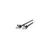 Belkin A3L980-01-BLK-S 1FT CAT6 BLACK SNAGLESS RJ45 M/M PATCH CBL