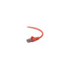 Belkin A3L980-01-RED-S 1FT CAT6 RED UTP SNAGLESS RJ45 M/M PATCH CABLE