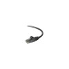 Belkin A3L980-30-BLK-S 30FT CAT6 BLACK SNAGLESS RJ45 M/M PATCH CBL