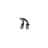 LEGRAND AV - C2G 15180 3FT CAT5E BLACK UTP PATCH MOLDED SNAGLESS