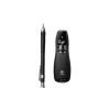 Logitech 910-001354 WRLS PRESENTER R400 50FT RANGE RED LASER POINTER/RECEIVER/CASE