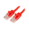 Startech 45PATCH6RD 6FT RED CAT5E SNAGLESS UTP PATCH CABLE