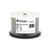 Verbatim 95213 50PK DVD+RW 4X 4.7GB WHITE DATALIFEPLUS INKJET HUB PRINTABLE