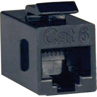 EATON TRIPP LITE SERIES CONNECTIVIT N235-001 CAT6 STRAIGHT THROUGH COUPLER MODULAR SNAP-IN IN-LINE RJ45 F/F