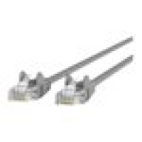 Belkin A3L791-01-S 1FT CAT5E SNAGLESS PATCH CABLE, UTP, GRAY PVC JACKET, 24AWG, T568B, 50 MICRON, G